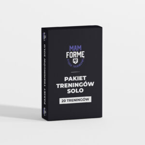 Pakietów treningów SOLO - 20 treningów
